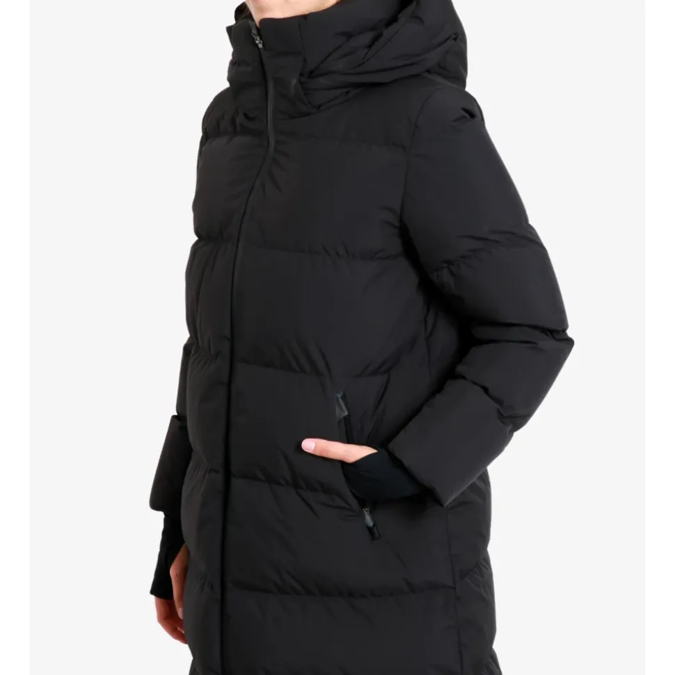 Langer Parka mit Kapuze