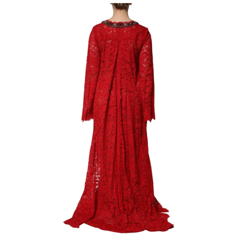 Langärmeliges Maxikleid