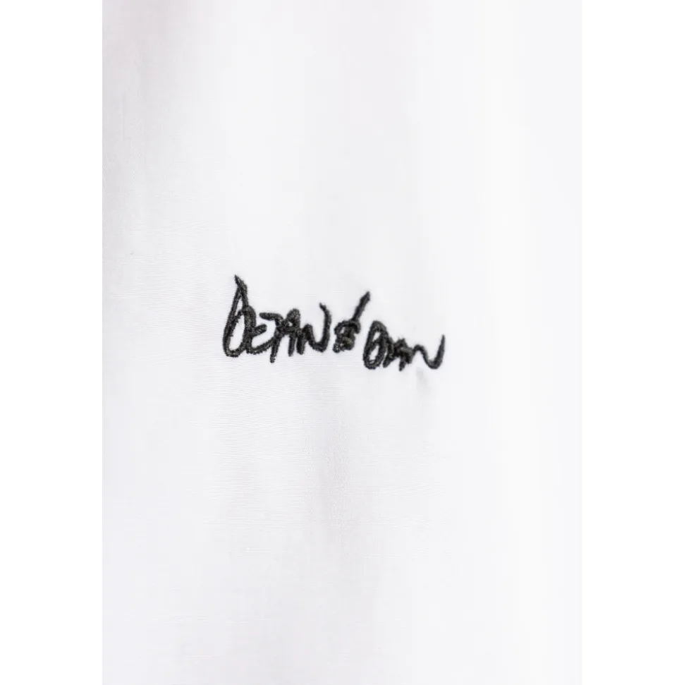 Langärmliges Shirt mit Logo-Stickerei