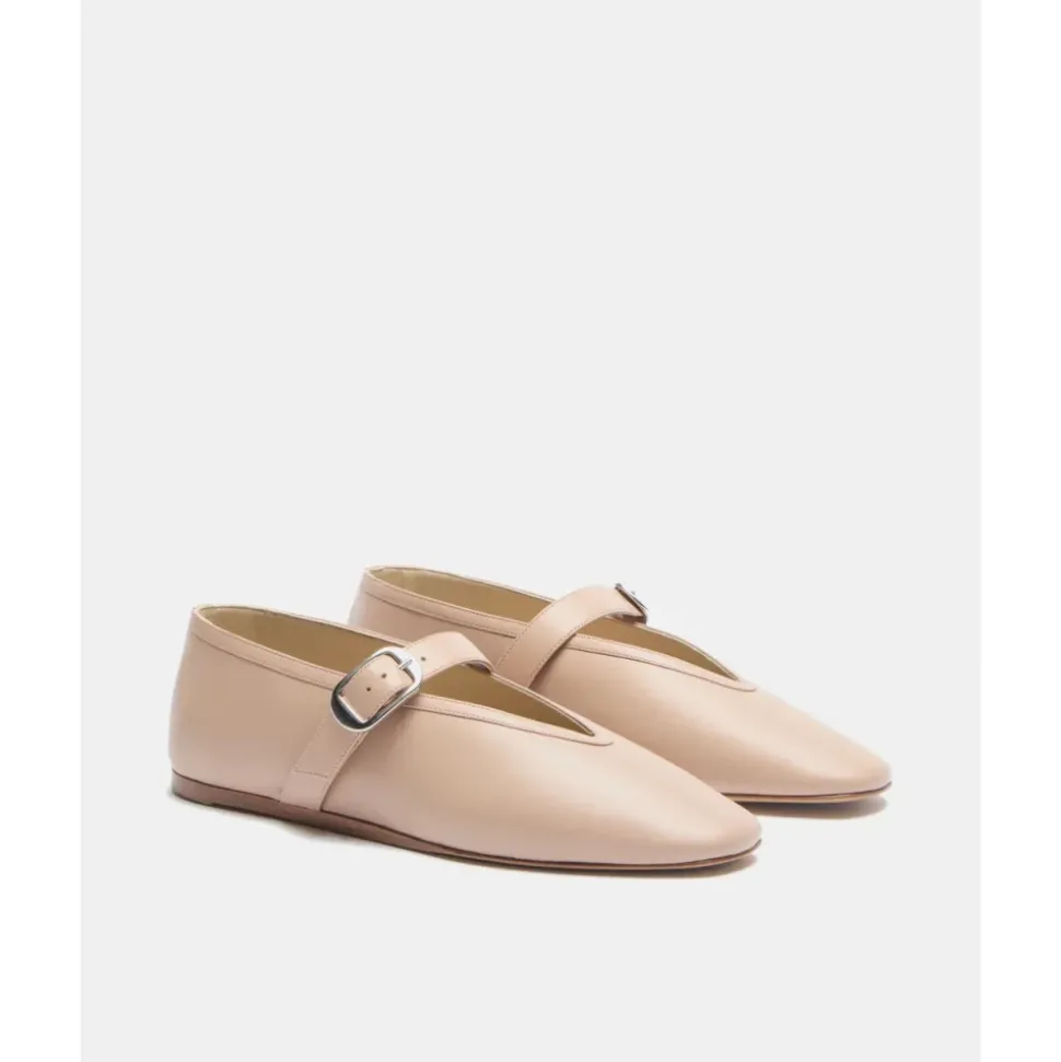 Leather Ballerinas
