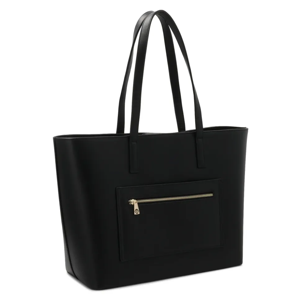 Leder minimalistische Schultertasche
