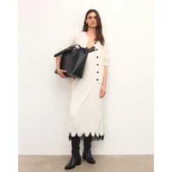 Leder minimalistische Schultertasche