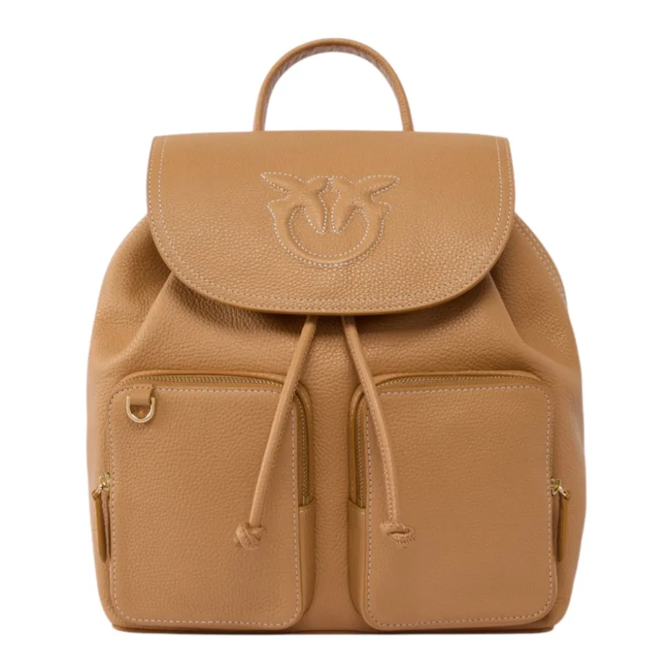Leder Rucksack mit verstellbaren Riemen