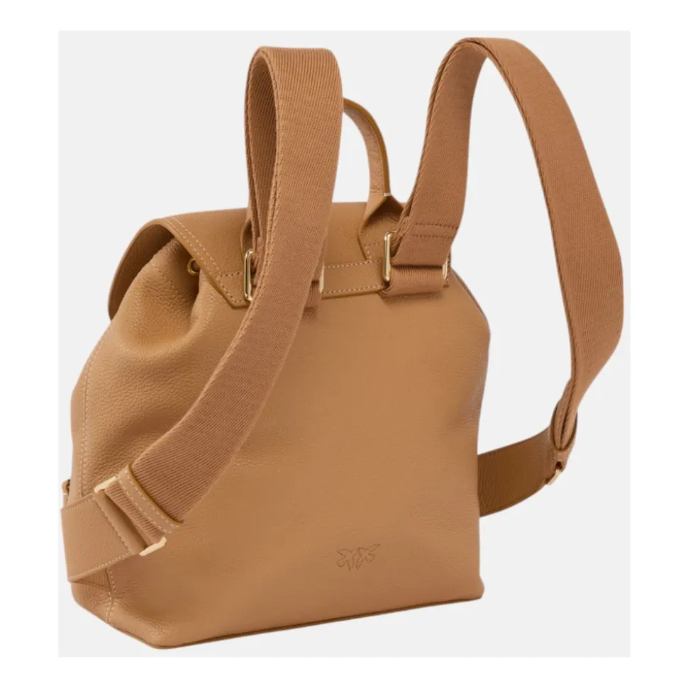 Leder Rucksack mit verstellbaren Riemen