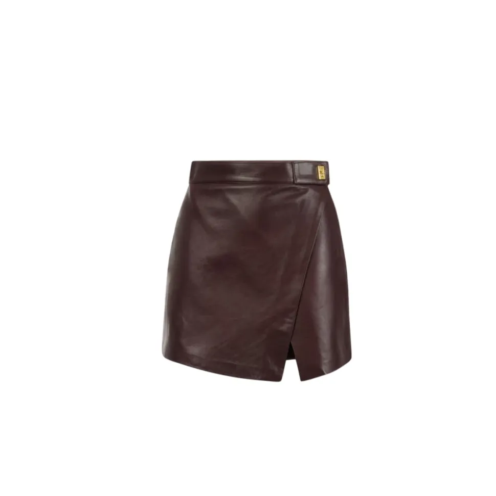 Leder Wickel Mini Rock