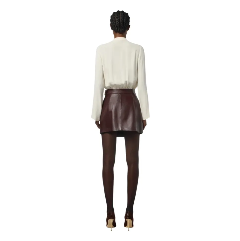 Leder Wickel Mini Rock