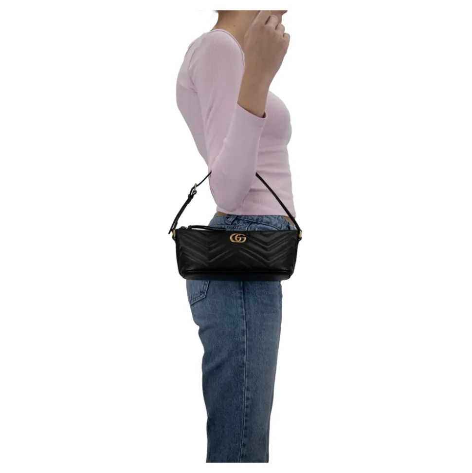 Lederhandtasche mit Reißverschluss