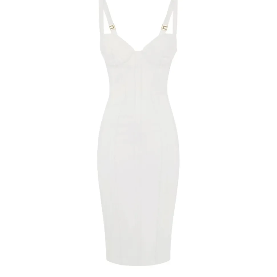 Leichtes Crêpe-Midikleid