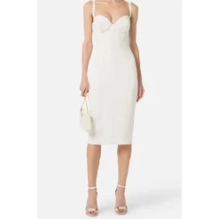 Leichtes Crêpe-Midikleid
