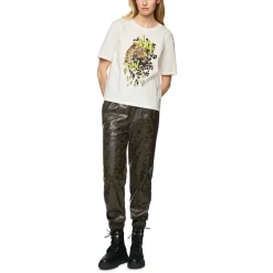 Leo Print T-Shirt Rethink Together