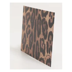 Leopard Print Umschlag Papier Postkartenhalter