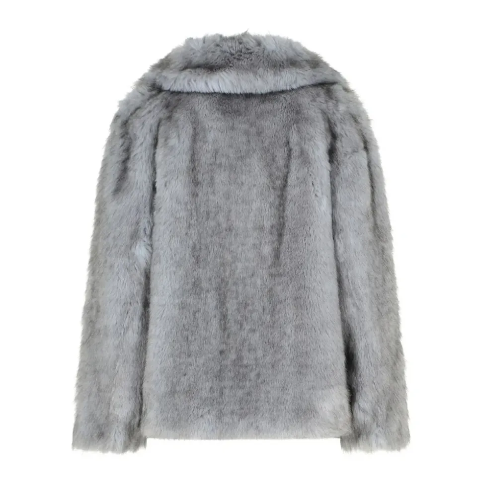Lessie Faux-Shearling Jacke