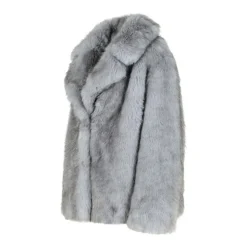 Lessie Faux-Shearling Jacke