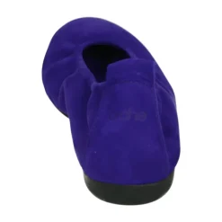 Lila Ballerinas mit Latexsohle