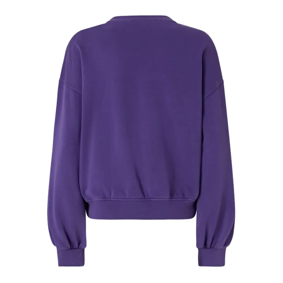 Lila Love Birds Pullover