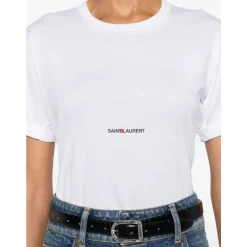 Logo Baumwoll-T-Shirt