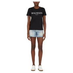 Logo Baumwoll-T-Shirt