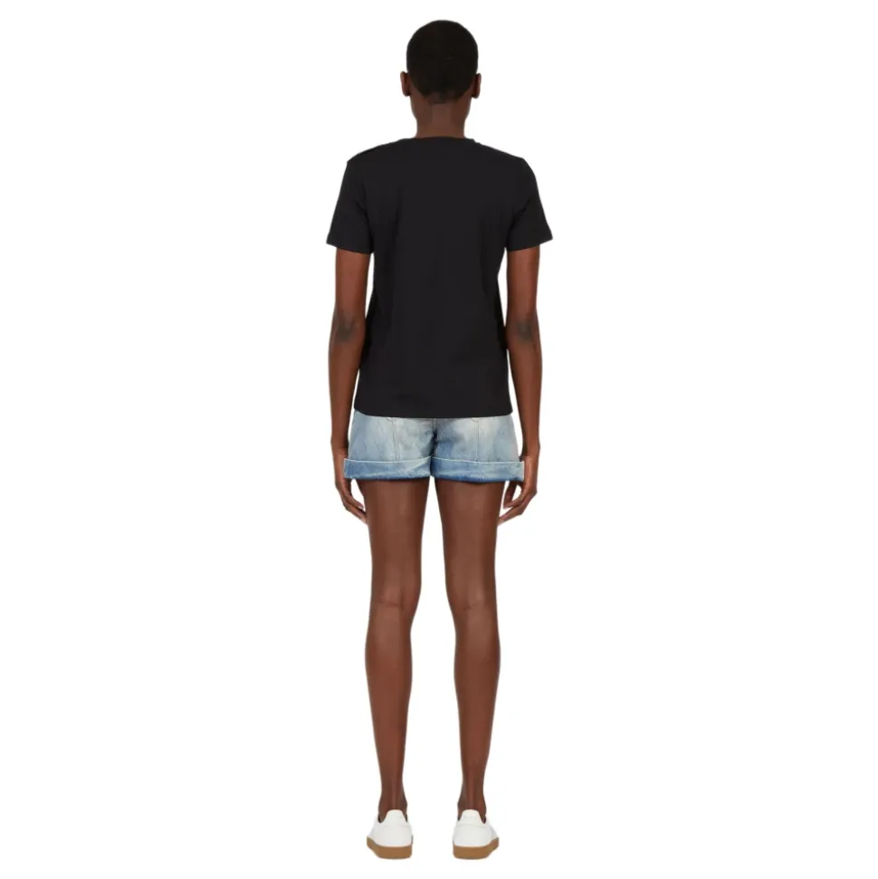 Logo Baumwoll-T-Shirt