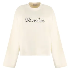 Logo-Detail Baumwoll-Sweatshirt