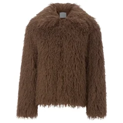 Long Hair Shearling Jacke