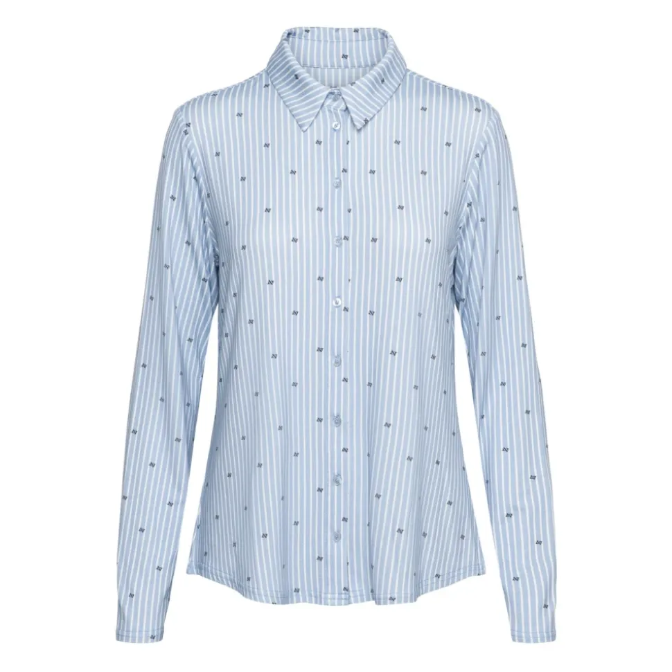 LOTTE STRIPE LOGO BL-Light Blue multi