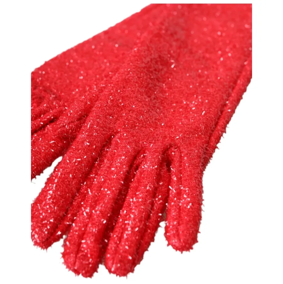 Lurex Fantasia Halblange Handschuhe
