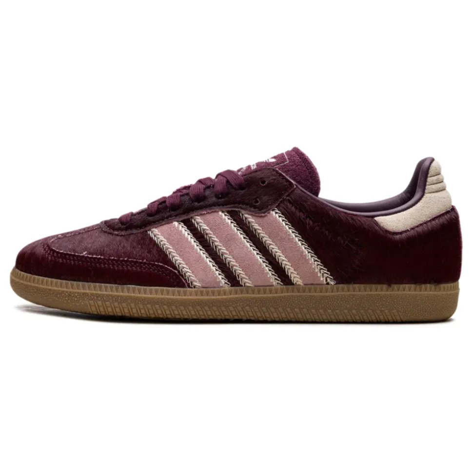 Maroon Sand Strata Pony Sneakers