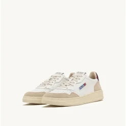 Medalist Low Leder- und Wildleder-Sneakers