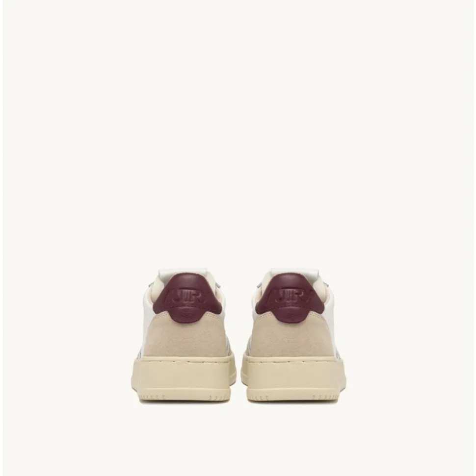 Medalist Low Leder- und Wildleder-Sneakers