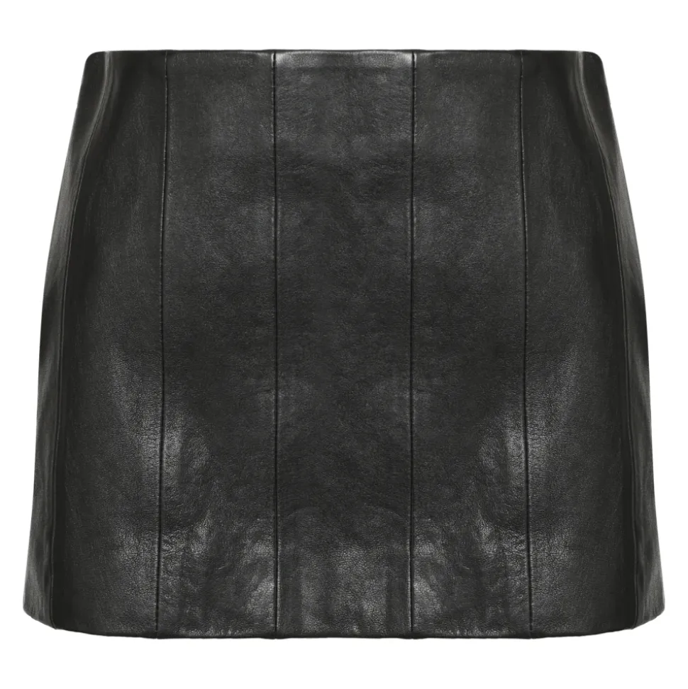 Meelar Leder Minirock