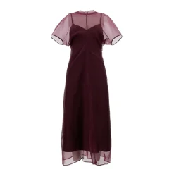 Midi-Kleid mit dünnen Trägern