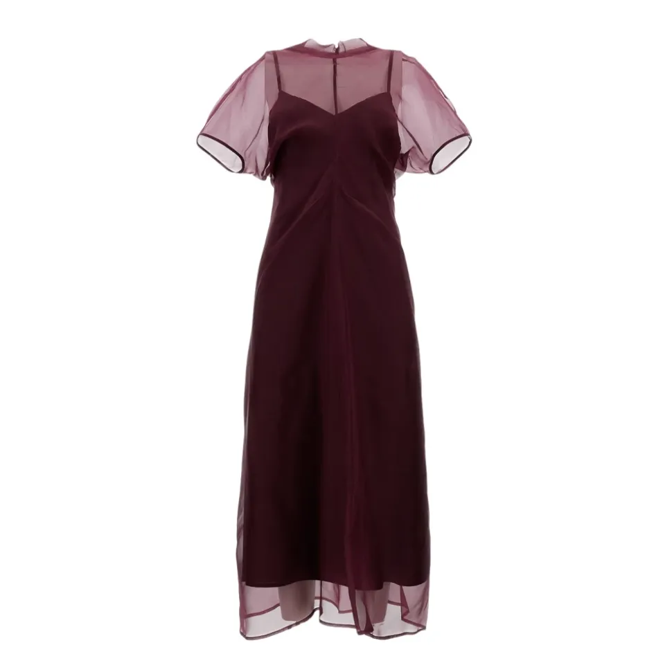 Midi-Kleid mit dünnen Trägern