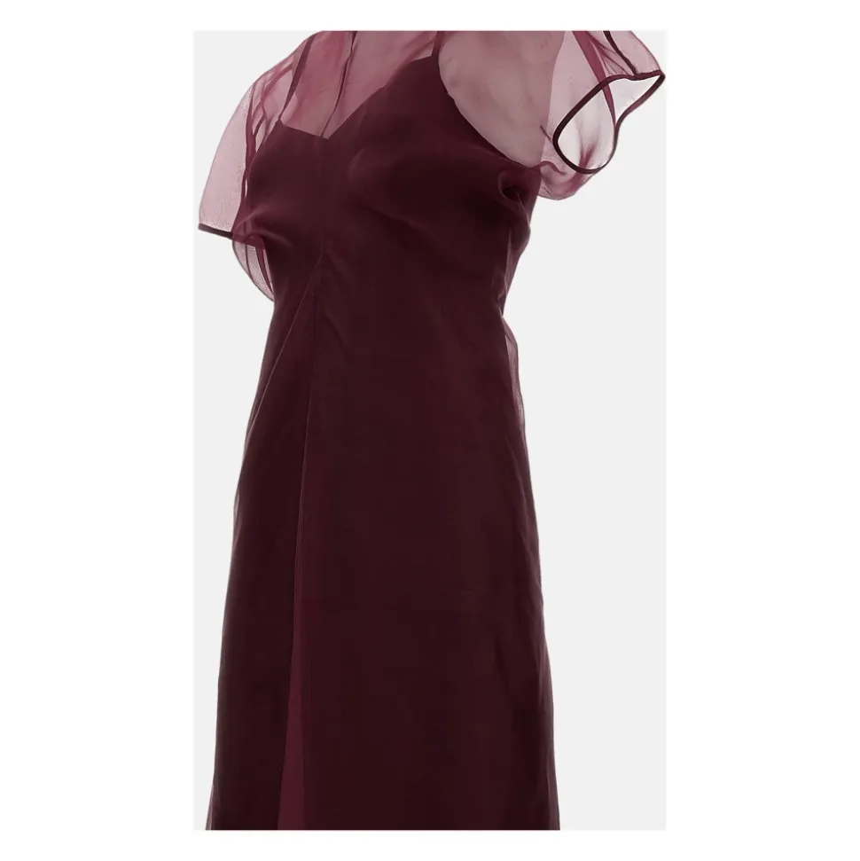 Midi-Kleid mit dünnen Trägern
