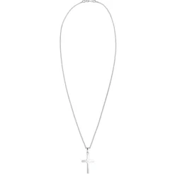Minimal Cross Necklace