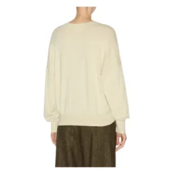 Minimalistischer Strickpullover