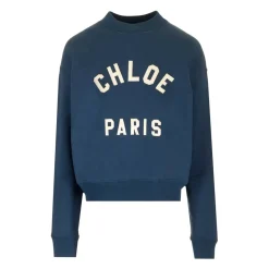 Mock-neck Logo Jumper