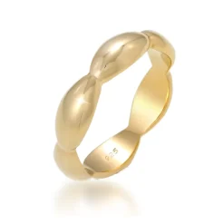 Moderner Ring mit geschwungener Bandform