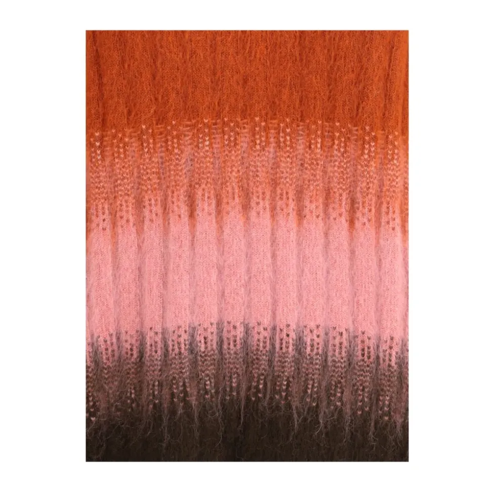 Mohair- und Wollpullover