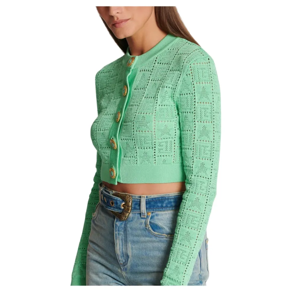 Monogram Strickjacke
