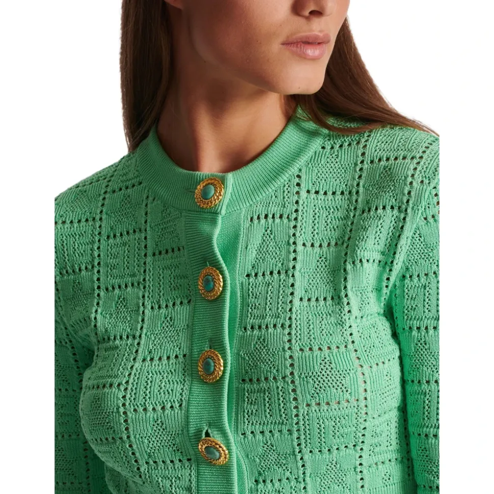 Monogram Strickjacke