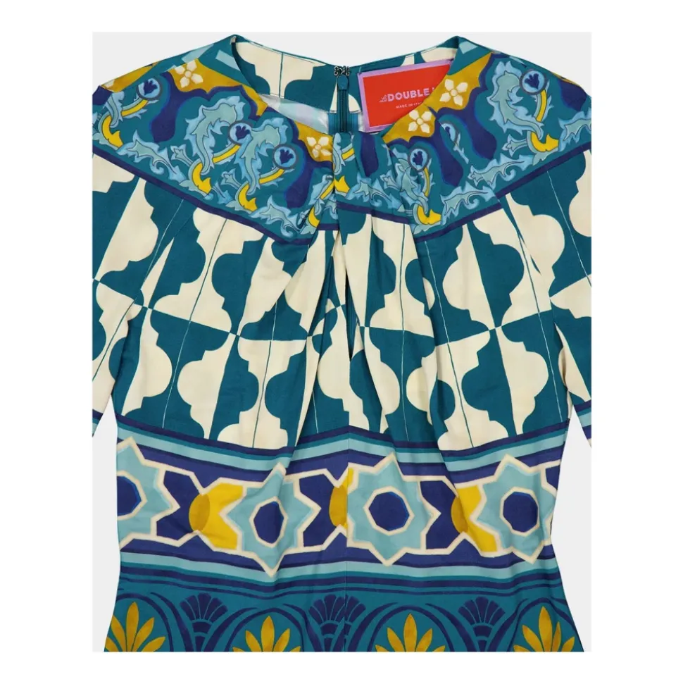 Mutiges Muster Superflare Top