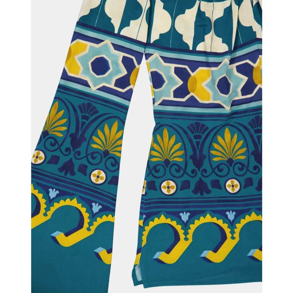Mutiges Muster Superflare Top