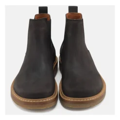 Nubuk Bison Stiefel Gry Stil