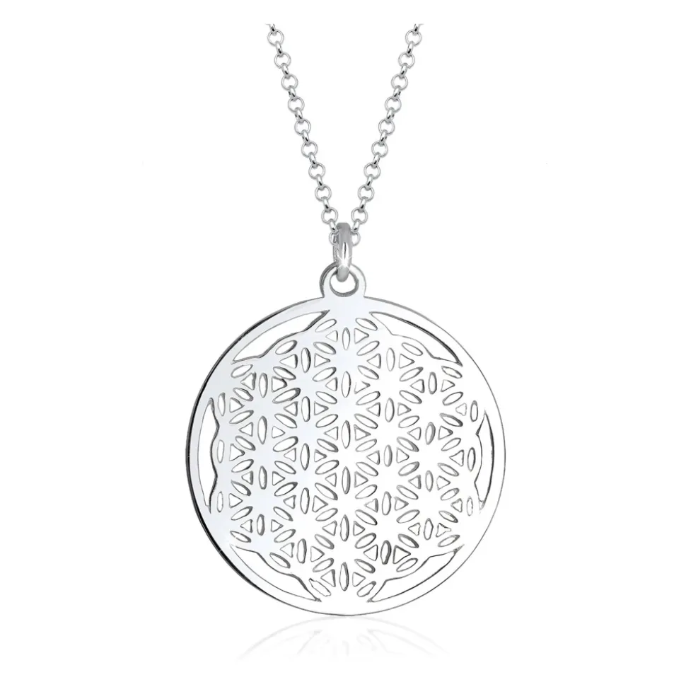 Ornament Halskette Blume des Lebens
