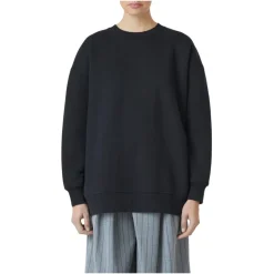Oversize Rundhals-Pullover