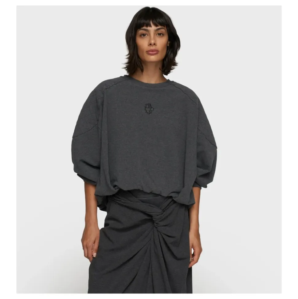 Oversized Baseball Sweatshirt