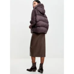 Oversized Jacke aus Kunstpelz