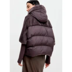 Oversized Jacke aus Kunstpelz