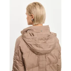 Oversized Steppjacke mit Wattierung