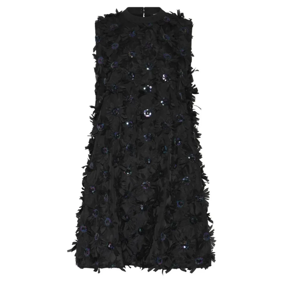 Paillettenbesetztes Mini-Partykleid